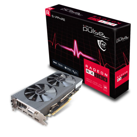Placa de Video Sapphire Pulse Radeon RX 580 8GB