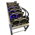 Rig para minería de criptomonedas 6 GPU GTX 1660 Super