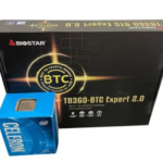 Combo Mineria Motherboard Biostar TB360 BTC Expert + Microprocesador Intel Celeron G4930 Lga 1151